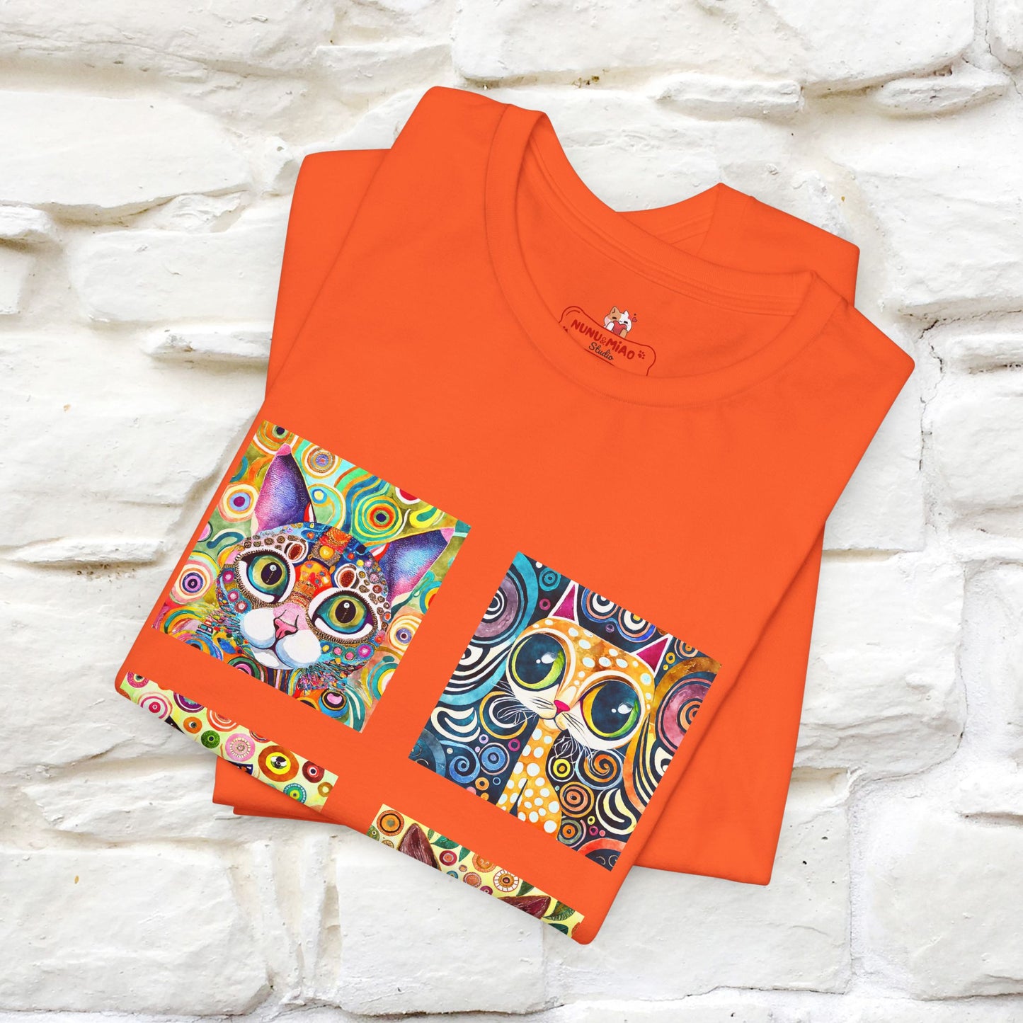 "Mosaic" Cat T-shirt for Men & Women | 100% Cotton* 🐾