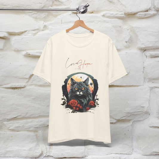 "Love and Hope" Cat T-Shirt for Men & Women | 100% Cotton* 🐾