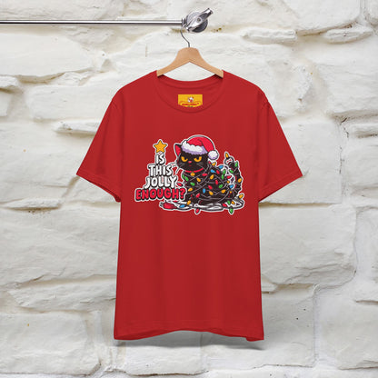 “Is This Jolly Enough?” | Cat T-Shirt | Nunu&Miao Studio