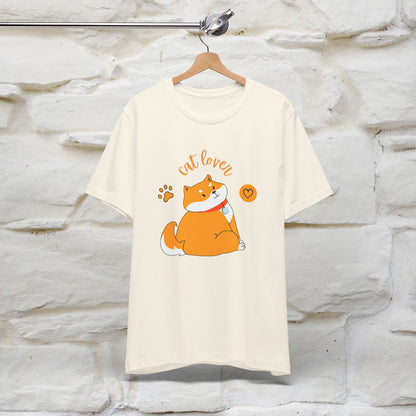 "Cat Lover" T-Shirt for Men & Women | 100% Cotton | Purrfect Gift for Cat Enthusiasts