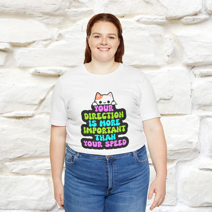 "Your Direction Is More ..." |  Cat T-shirt | Nunu&Miao Studio - Nunu&Miao Studio