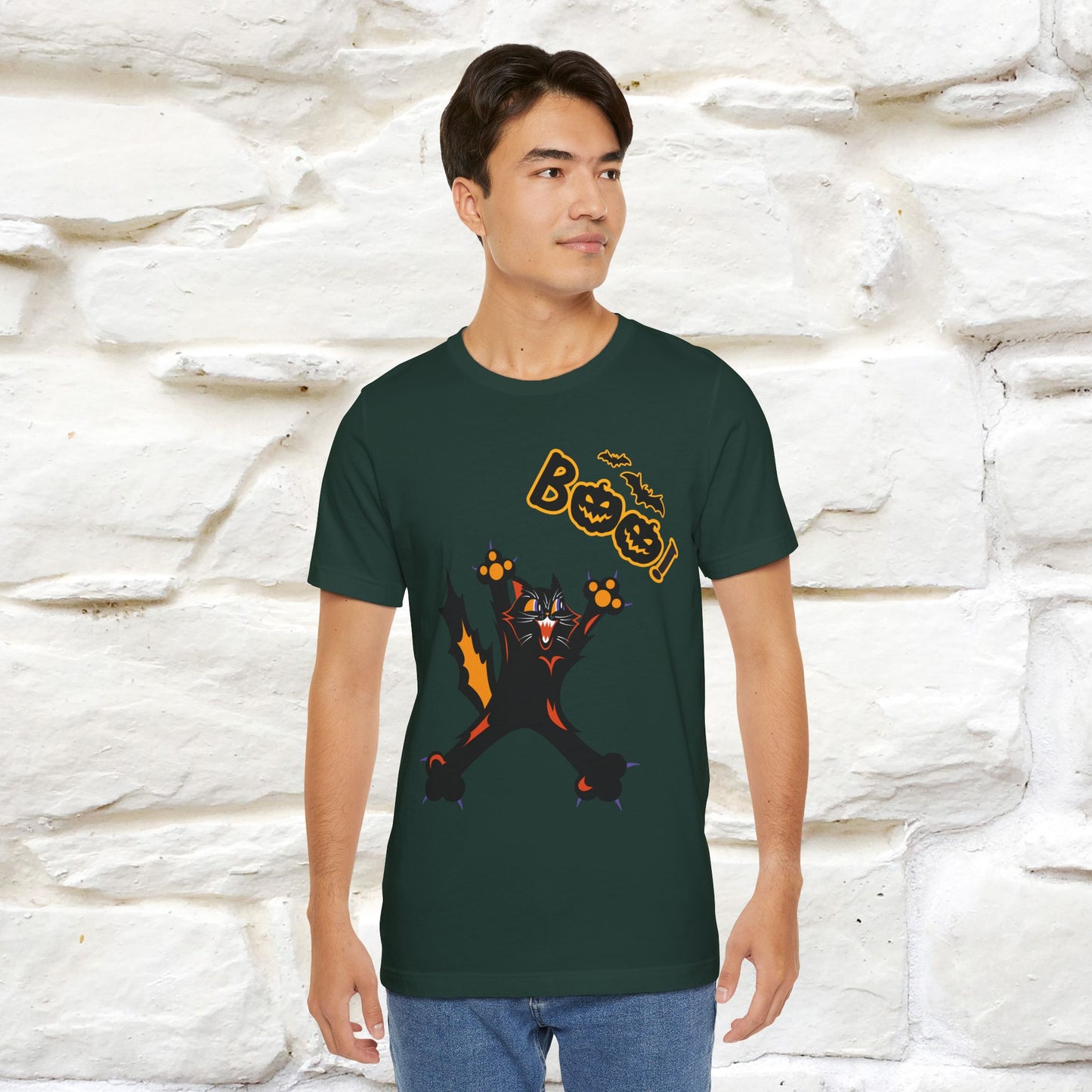 "Boo" Cat  T-shirt |Nunu&Miao Studio