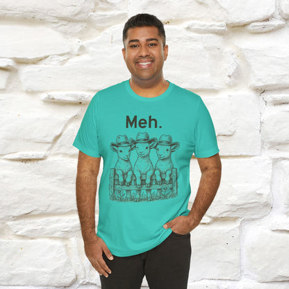 "Meh" Cute T-shirt |Nunu&Miao Studio