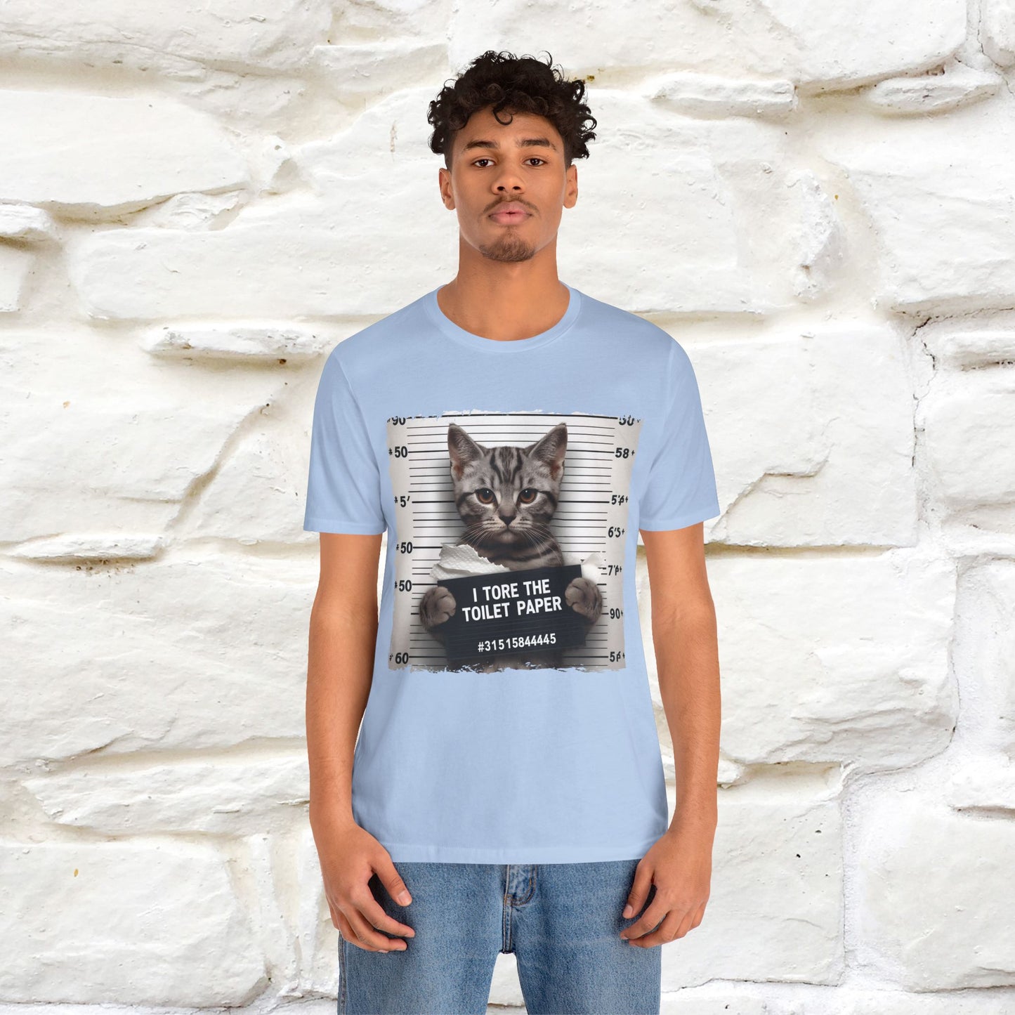 ''I Tore The Toilet Paper'' | Funny Cat T-Shirt | Nunu&Miao Studio