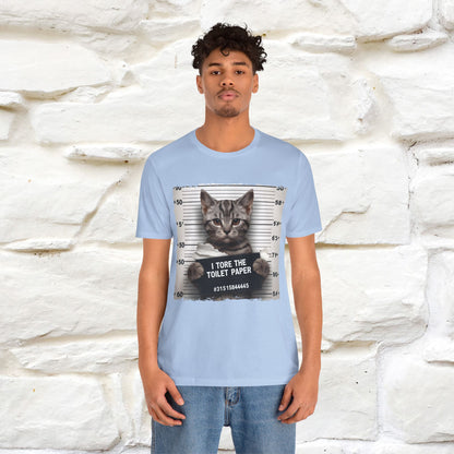 ''I Tore The Toilet Paper'' | Funny Cat T-Shirt | Nunu&Miao Studio