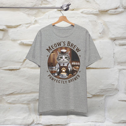 ''Chef Meoward Gourmet Purrfection'' Cat T-shirt for Women 100% Cotton* - Nunu&Miao Studio