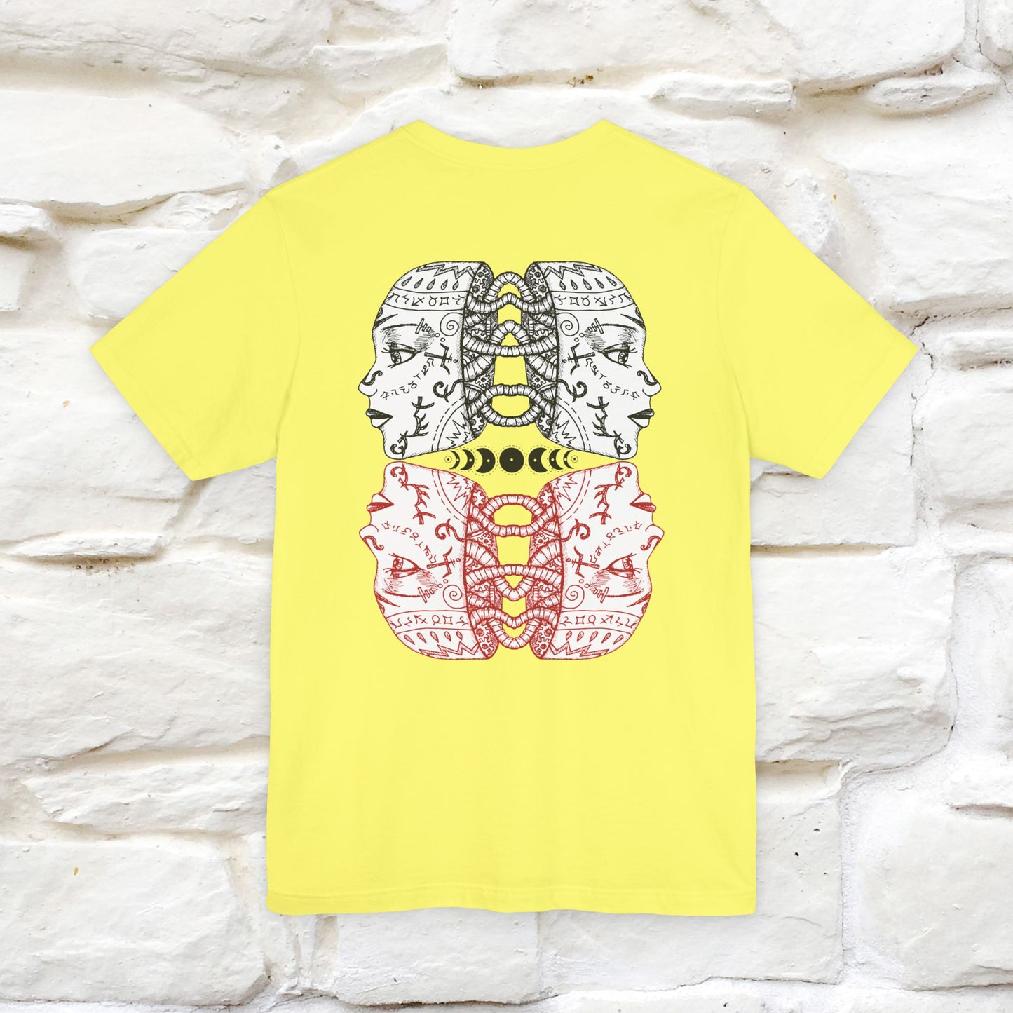 ''Illusion'' Cat T-Shirt Front and Back Design | Nunu&Miao Studio