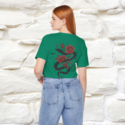 "The Rose and The Snake " Halloween T-shirt |Nunu&Miao Studio