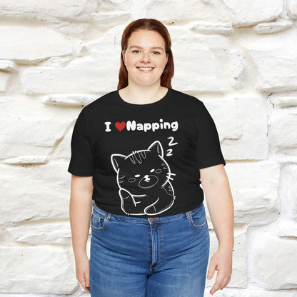 "I Love Napping" Cat T-Shirt for Men & Women | 100% Cotton* 🐾