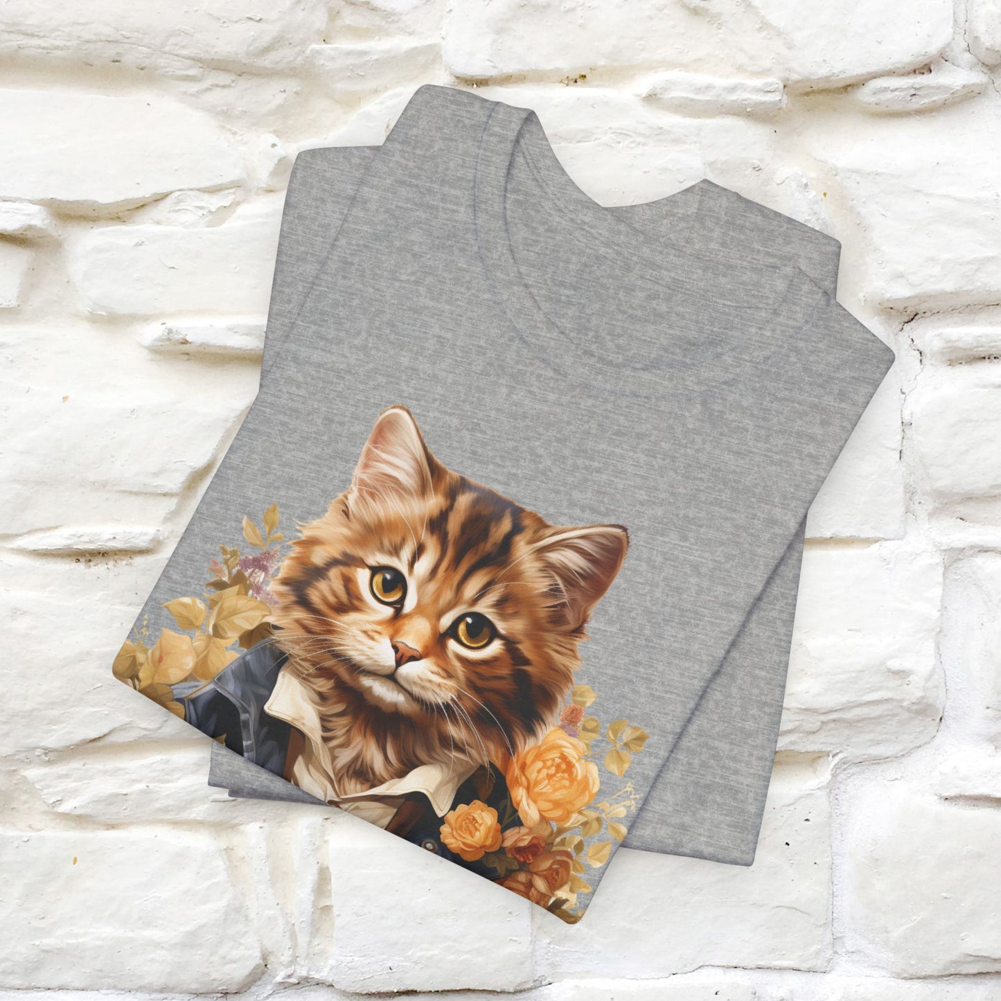 "Garden Guardian" Cat T-Shirt for Men & Women | 100% Cotton* 🌱🐾