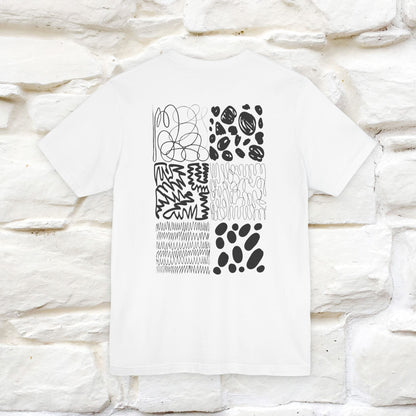 "Caos'' Cat T-Shirt Front and Back Design | Nunu&Miao Studio
