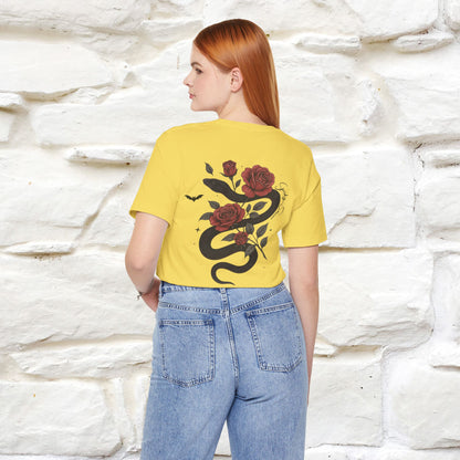 "The Rose and The Snake " Halloween T-shirt |Nunu&Miao Studio