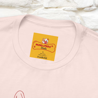 ''Illusion'' Cat T-Shirt Front and Back Design | Nunu&Miao Studio