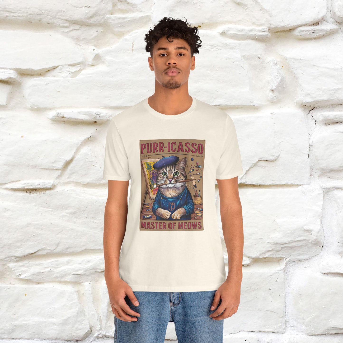 ''Purr-Icasso Masters Of Meows'' | CatT-Shirt | Nunu&Miao Studio