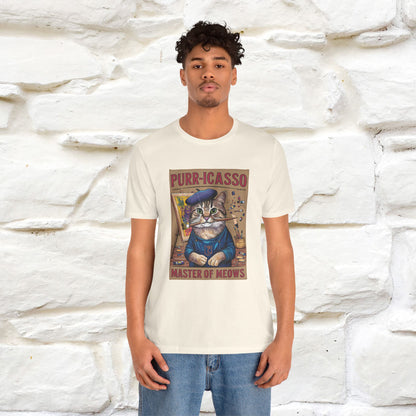 ''Purr-Icasso Masters Of Meows'' | CatT-Shirt | Nunu&Miao Studio