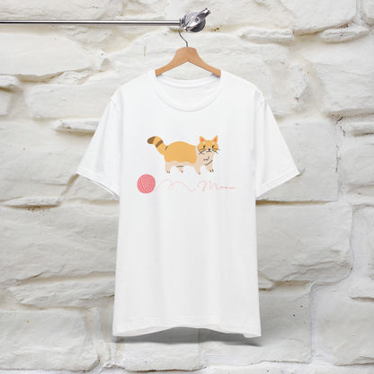 ''Meow''  Cat T-shirt for Men and Women  100% Cotton*