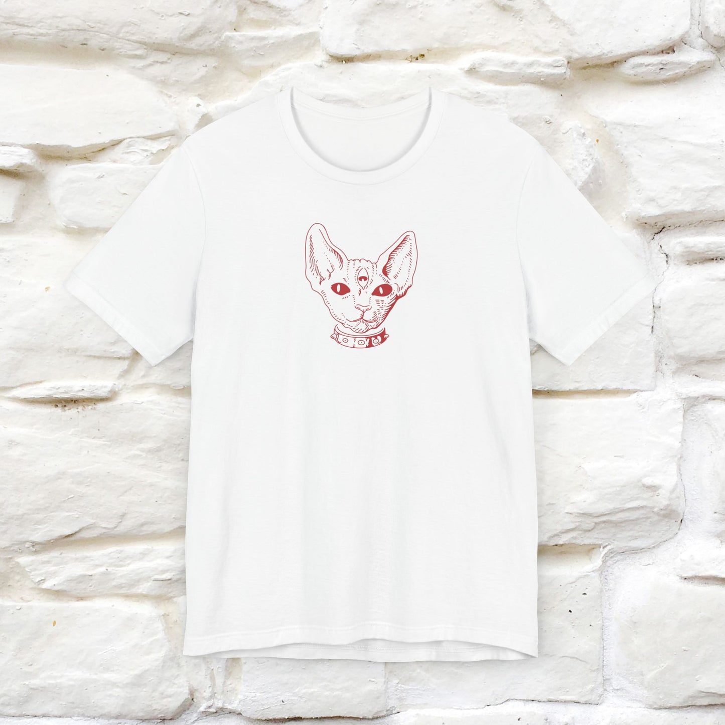 "Illusion" Cat T-Shirt for Men & Women | Front & Back Design | 100% Cotton* 🐾