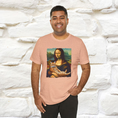 Mona Lisa’s Cat T-Shirt | Classic Art-Inspired Cat Tee for Men & Women | 100% Cotton