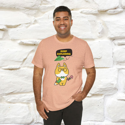 Keep Exploring T-Shirt for Men | 100% Cotton* Adventure Tee