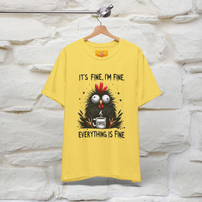 "Everything Is Fine" |Funny T-Shirt | Nunu&Miao Studio