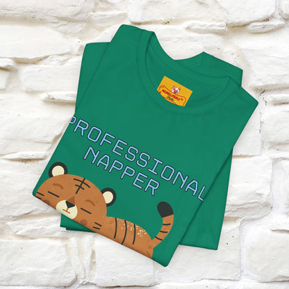 ''Professional napper since birth.''| CatT-Shirt | Nunu&Miao Studio