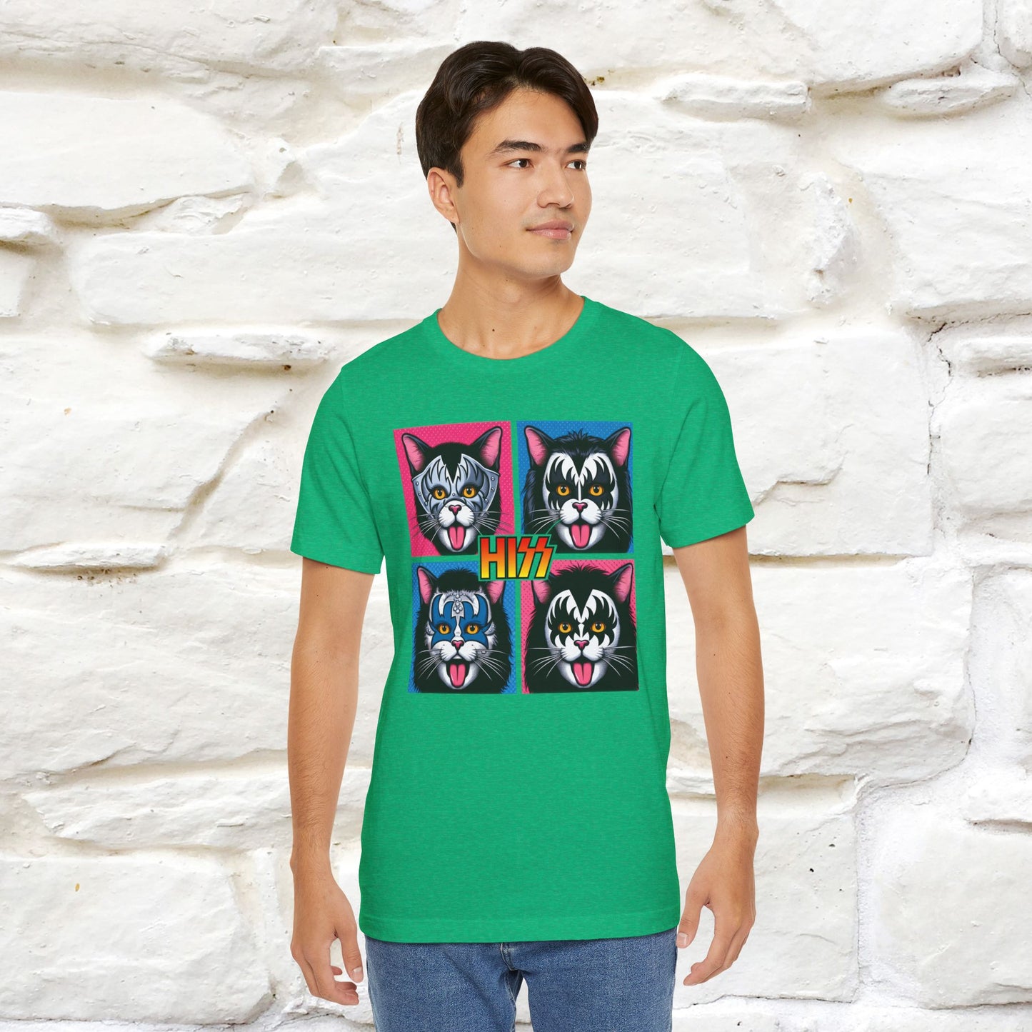 Hiss T-Shirt | Playful Cat Lover Tee for Men & Women | 100% Cotton*