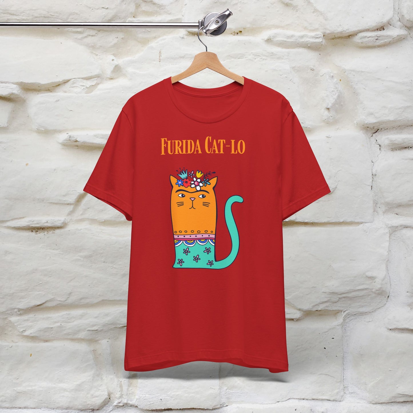 "Furida Cat-Lo'' Cat T-Shirt for Men & Women | 100% Cotton*🐾