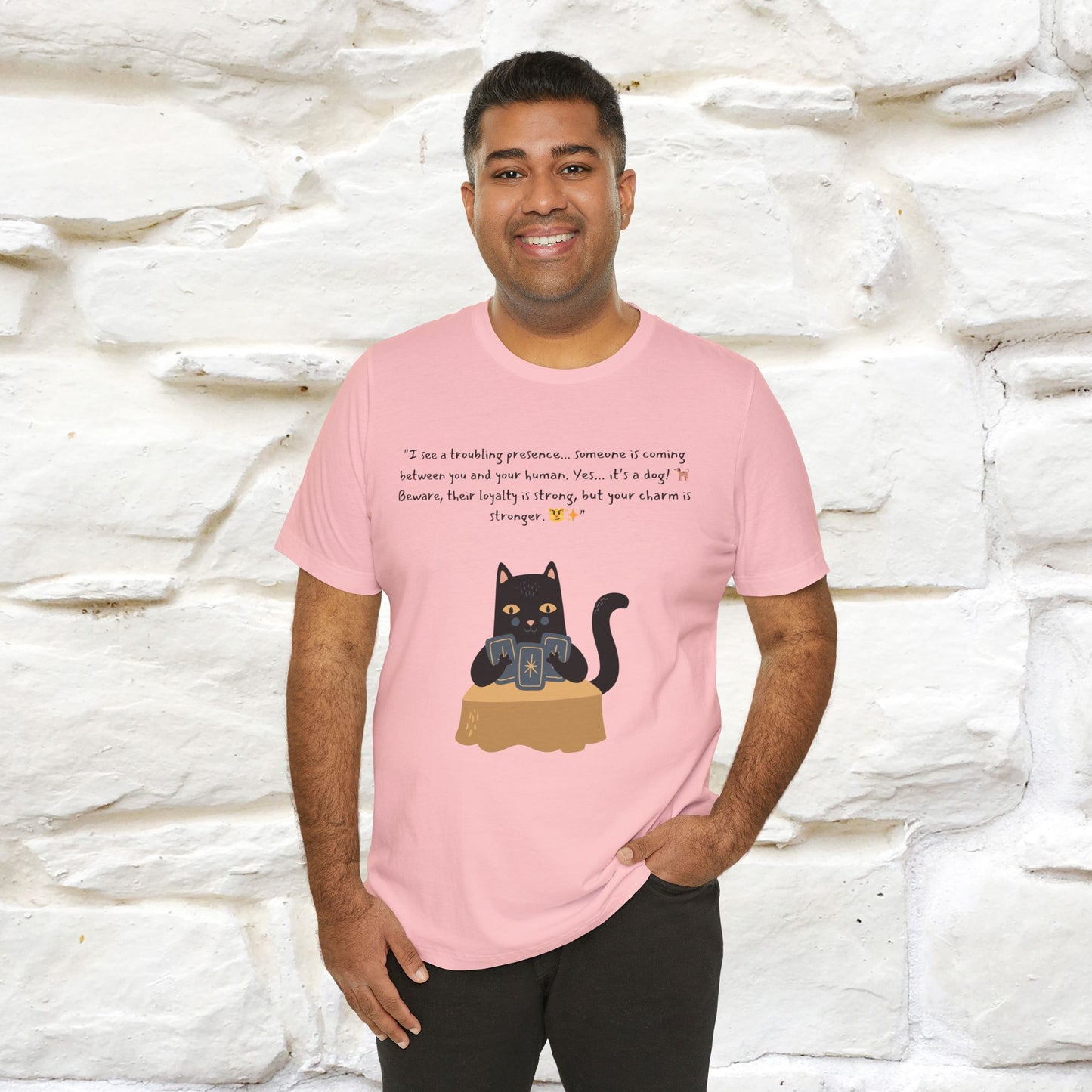 "The Cat's Tarot: Secrets Revealed" Cat T-Shirt for Men & Women | 100% Cotton*