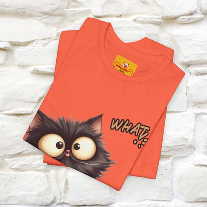 ''What ?'' | Cat T-Shirt  | Nunu&Miao Studio