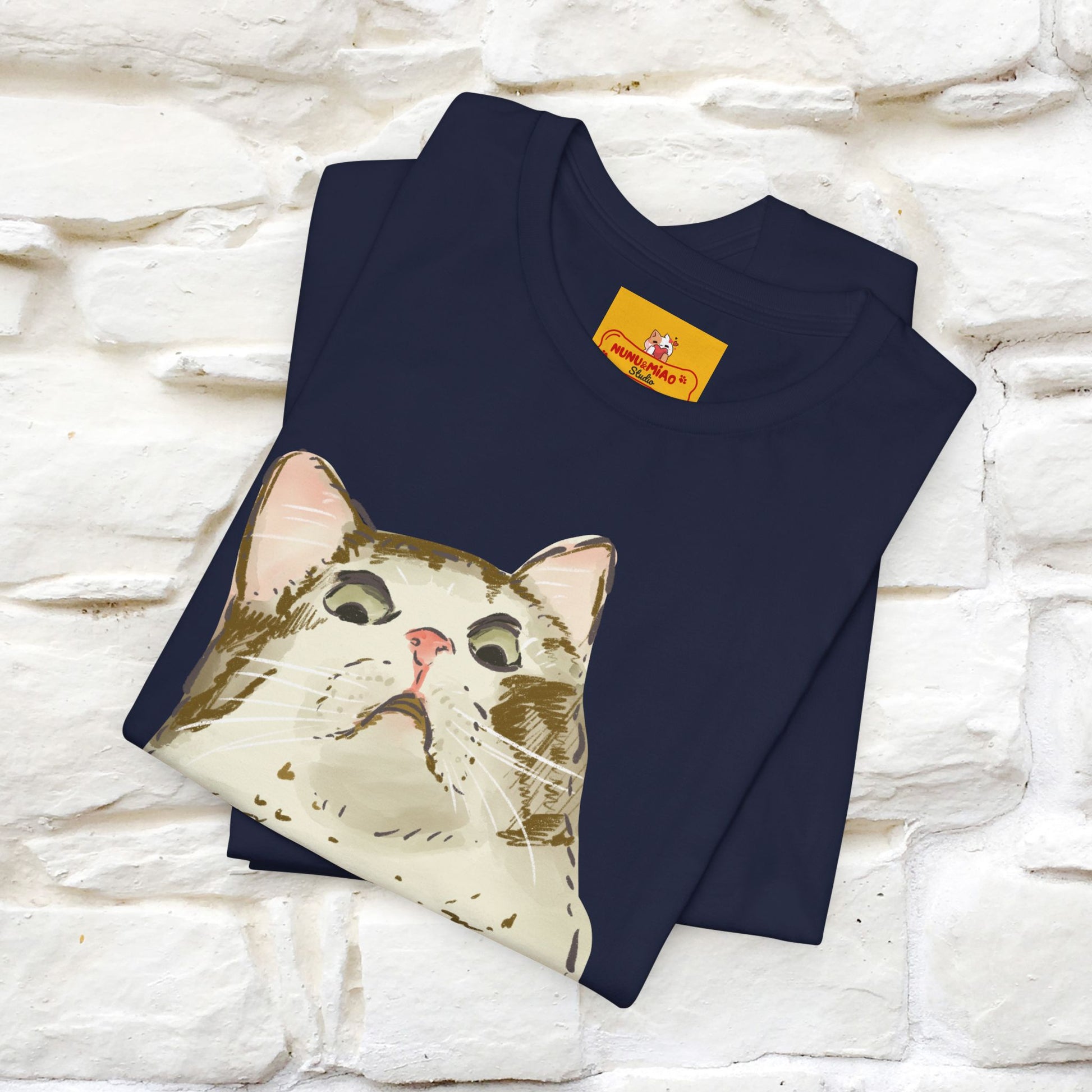 ''I Don't Do Mornings''  Cat T-shirt | Cat T-Shirt | Nunu&Miao Studio - Nunu&Miao Studio