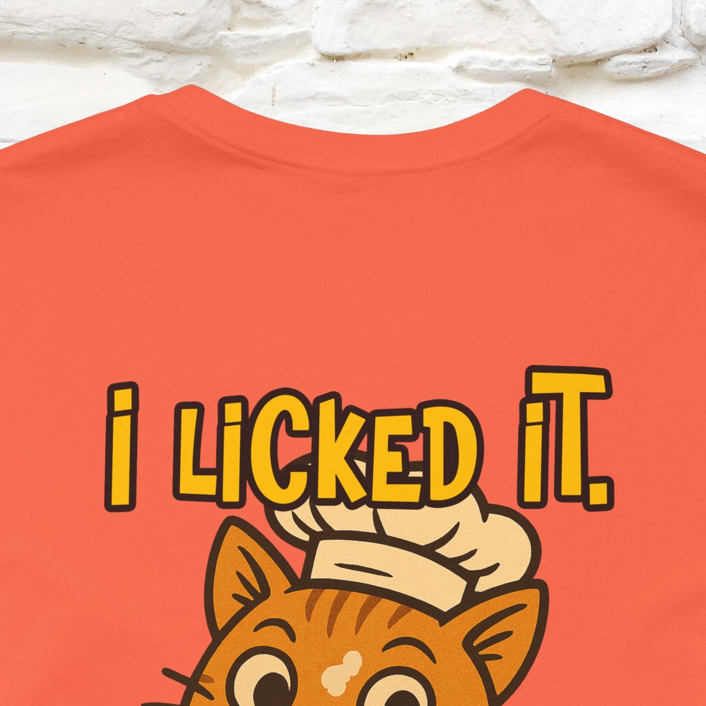 "I Licked It. It's Mine  " |Cat T-Shirt | Nunu&Miao Studio