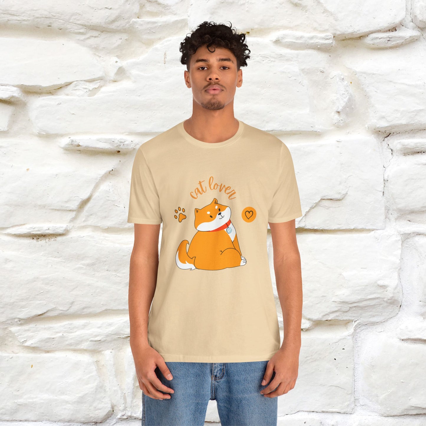 "Cat Lover" T-Shirt for Men & Women | 100% Cotton* | Purrfect Gift for Cat Enthusiasts