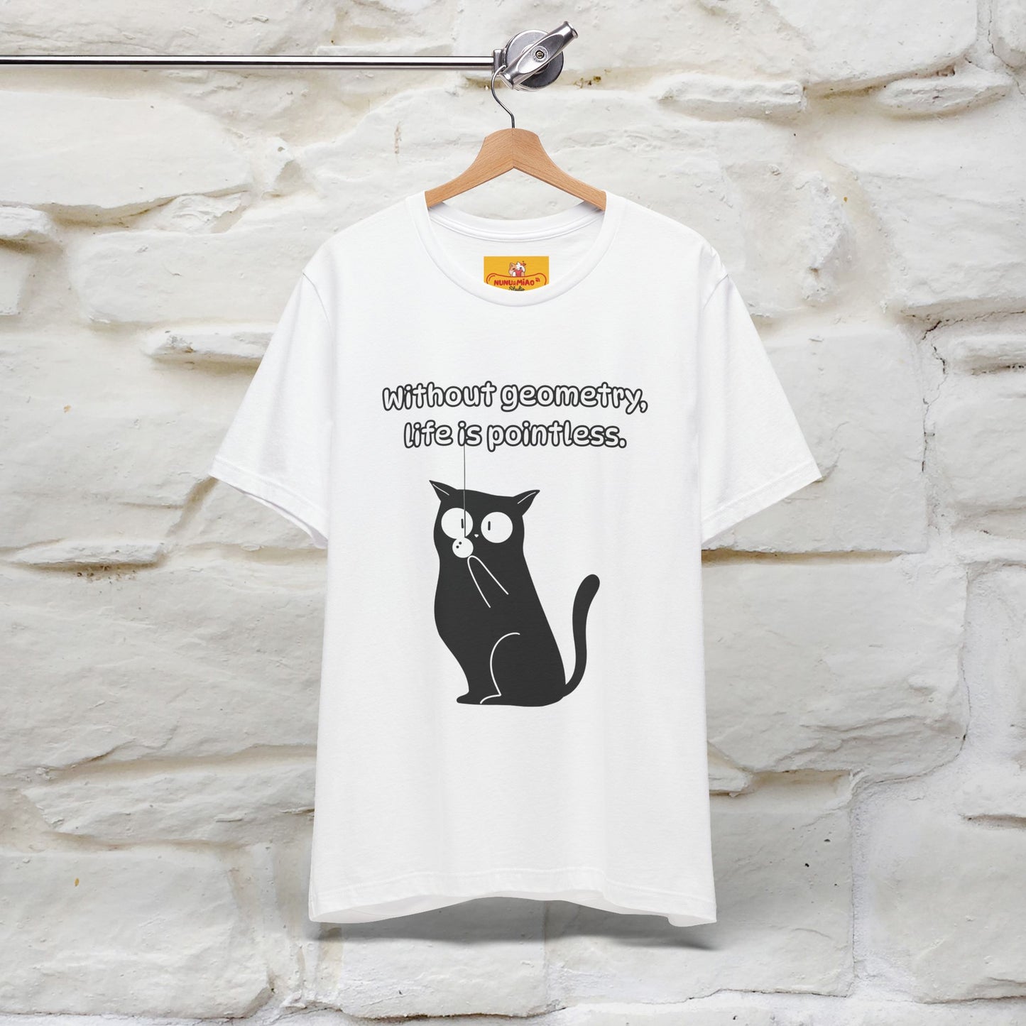 ''Without geometry, life is pointless.''| Funny T-Shirt | Nunu&Miao Studio