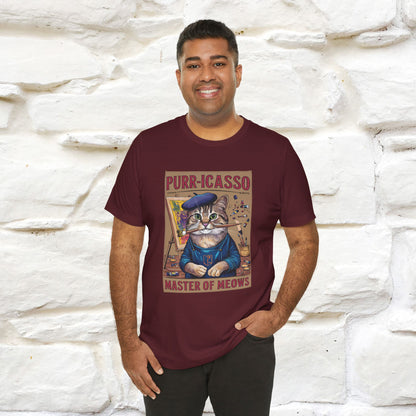 ''Purr-Icasso Masters Of Meows'' | CatT-Shirt | Nunu&Miao Studio