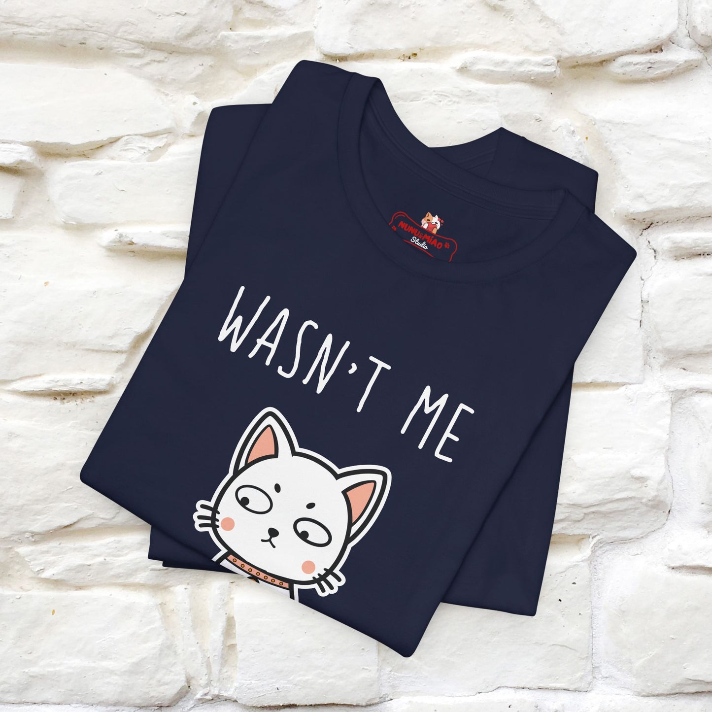 "Wasn't Me" Cat T-shirt for Men & Women | 100% Cotton* 🐾