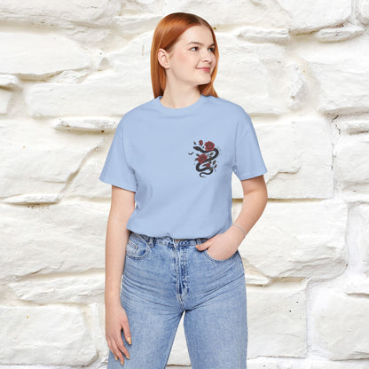 "The Rose and The Snake " Halloween T-shirt |Nunu&Miao Studio