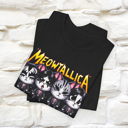 Meowtallica T-Shirt | Rock-Inspired Cat Tee for Men & Women | 100% Cotton*