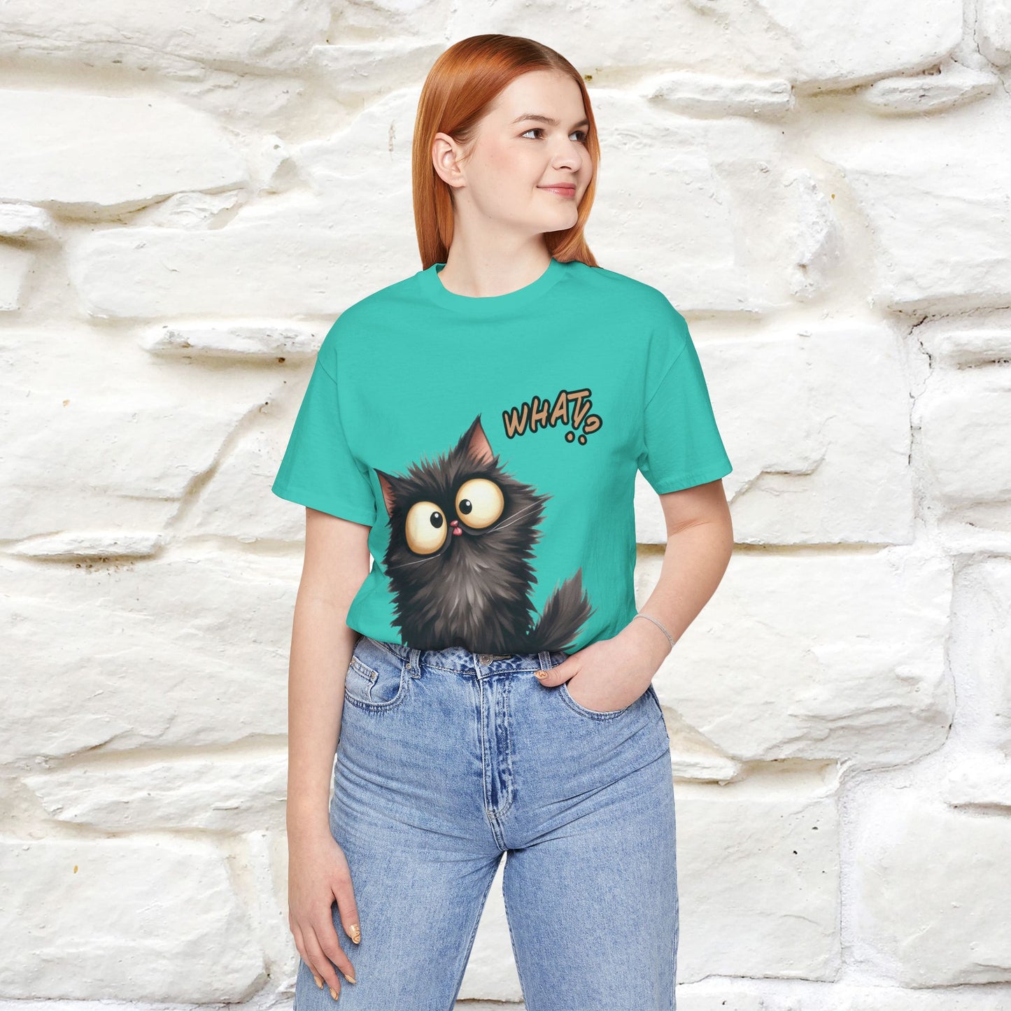 ''What ?'' | Cat T-Shirt  | Nunu&Miao Studio