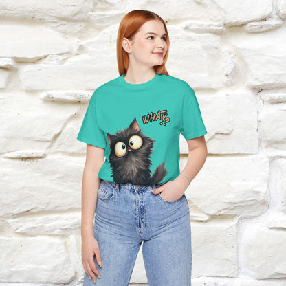 ''What ?'' | Cat T-Shirt  | Nunu&Miao Studio