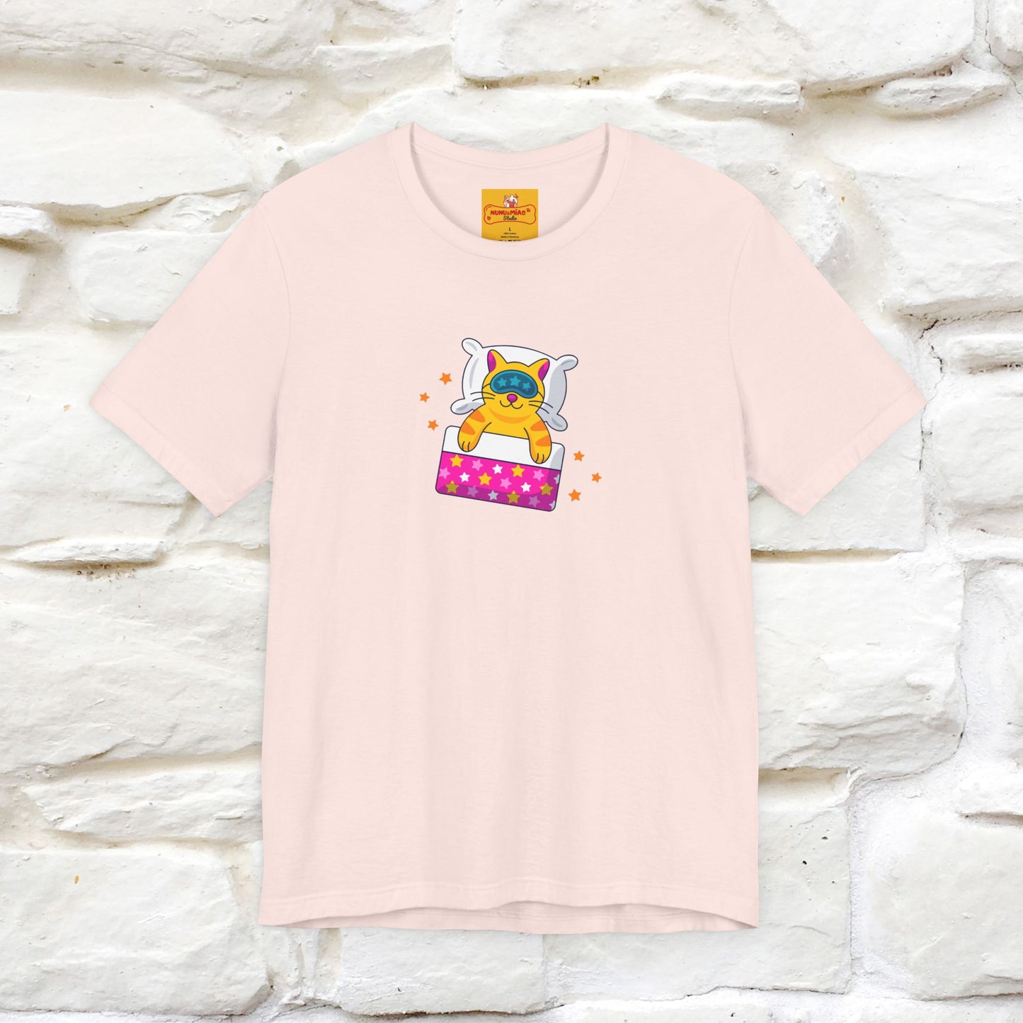 "I Am Sorry I Have Plans With My Bed" |  Cat T-Shirt | Front & Back Design | Nunu&Miao Studio