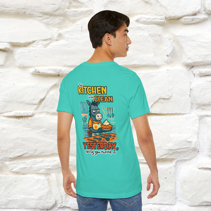 "The Kitchen Was Clean... " |Funny T-Shirt | Nunu&Miao Studio