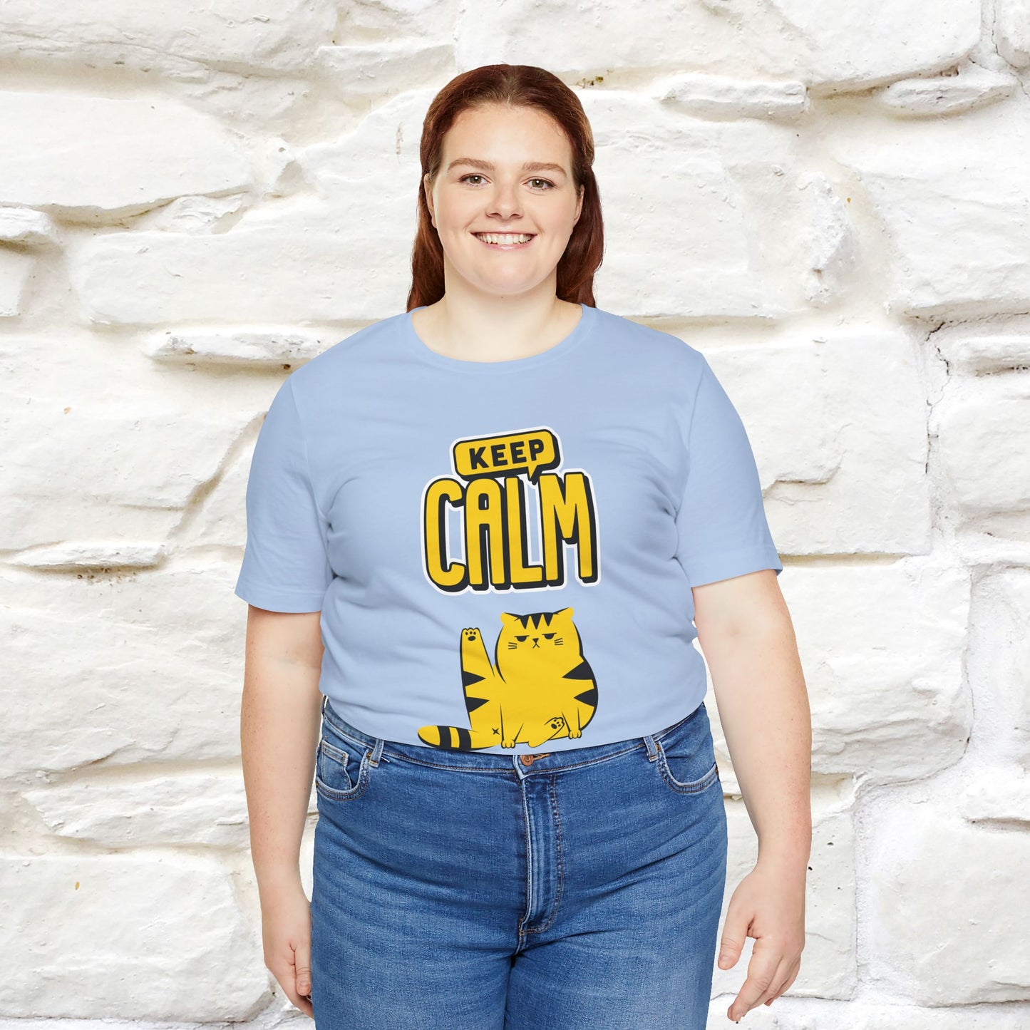 "Keep..."  | Cat T-Shirt  | Nunu&Miao Studio