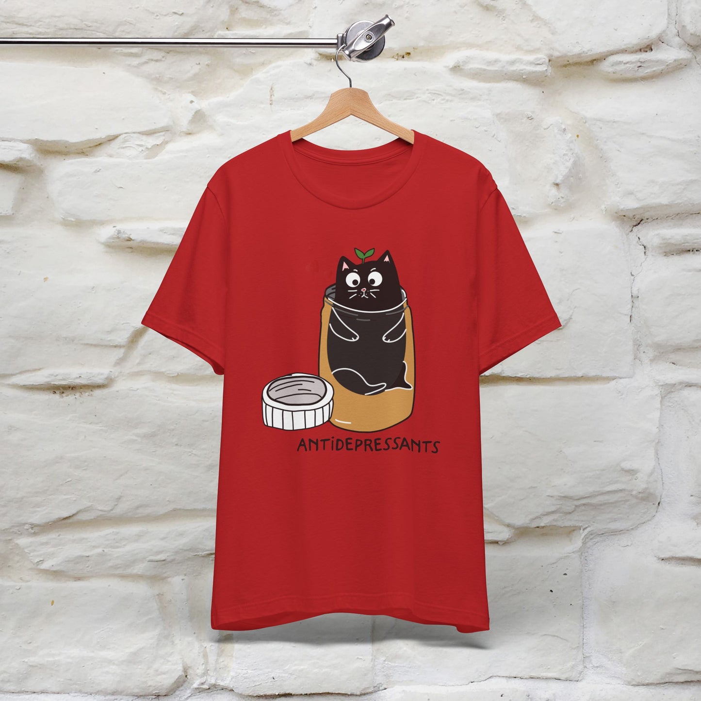 "Antidepressants" Funny Cat T-Shirt for Men & Women | 100% Cotton* 🐾