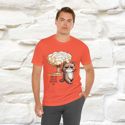 ''The Red Dot Chase'' Funny Cat T-Shirt | Nunu&Miao Studio