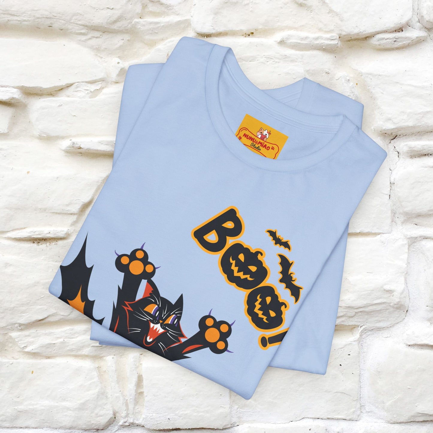 "Boo" Cat  T-shirt |Nunu&Miao Studio