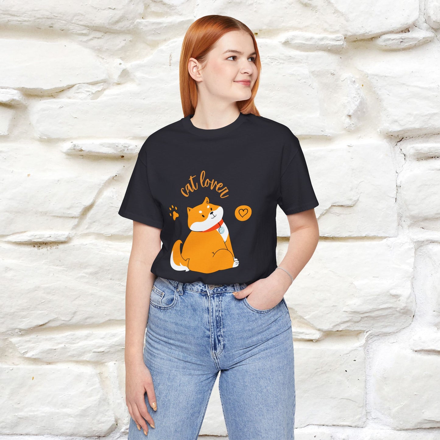 "Cat Lover" T-Shirt for Men & Women | 100% Cotton* | Purrfect Gift for Cat Enthusiasts