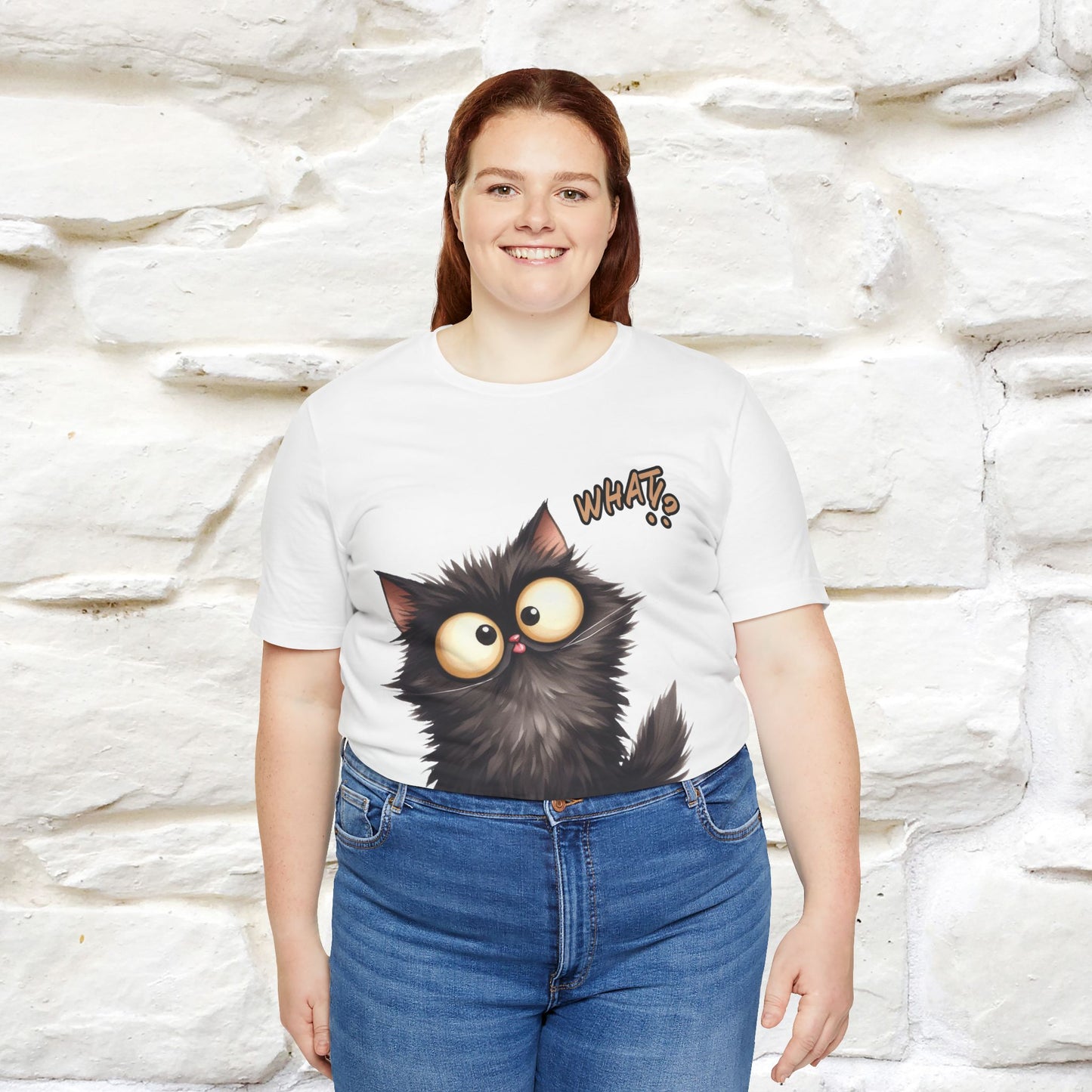 ''What ?'' | Cat T-Shirt  | Nunu&Miao Studio