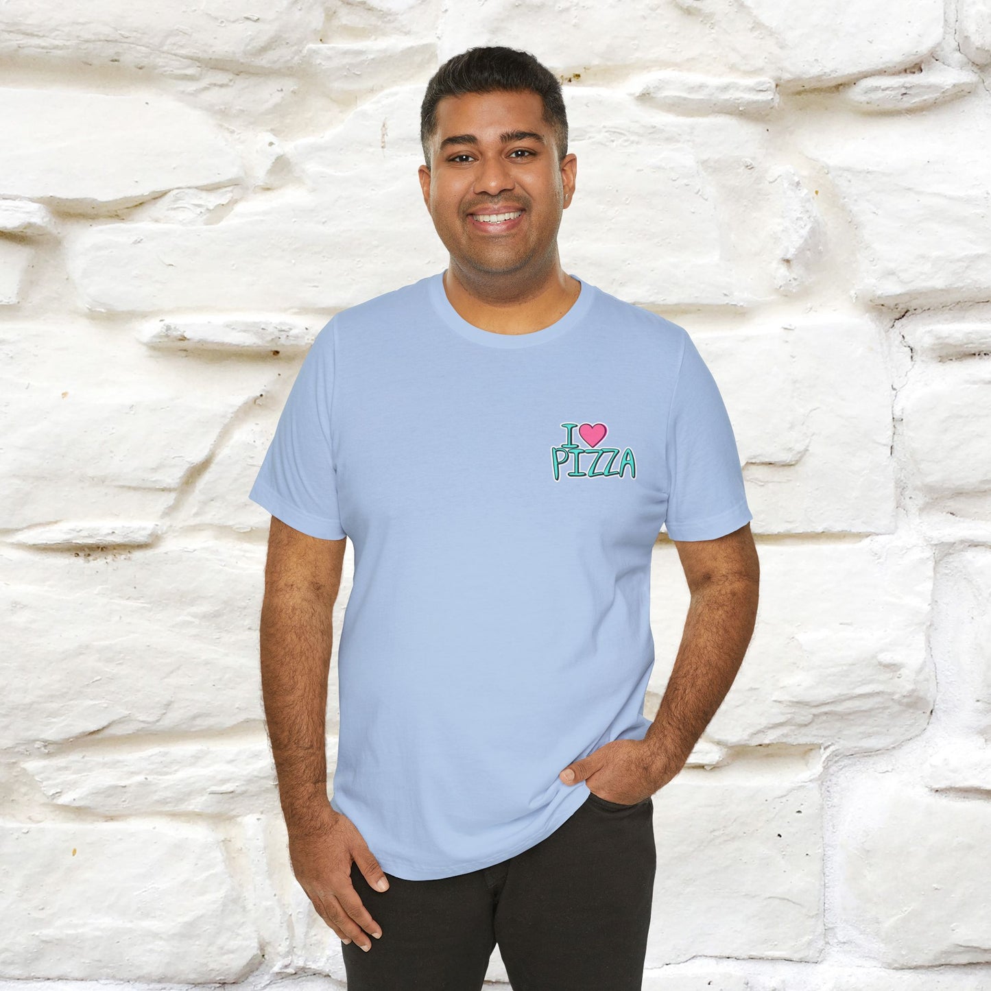 "I Love Pizza"| Cat T-shirt | Nunu&Miao Studio