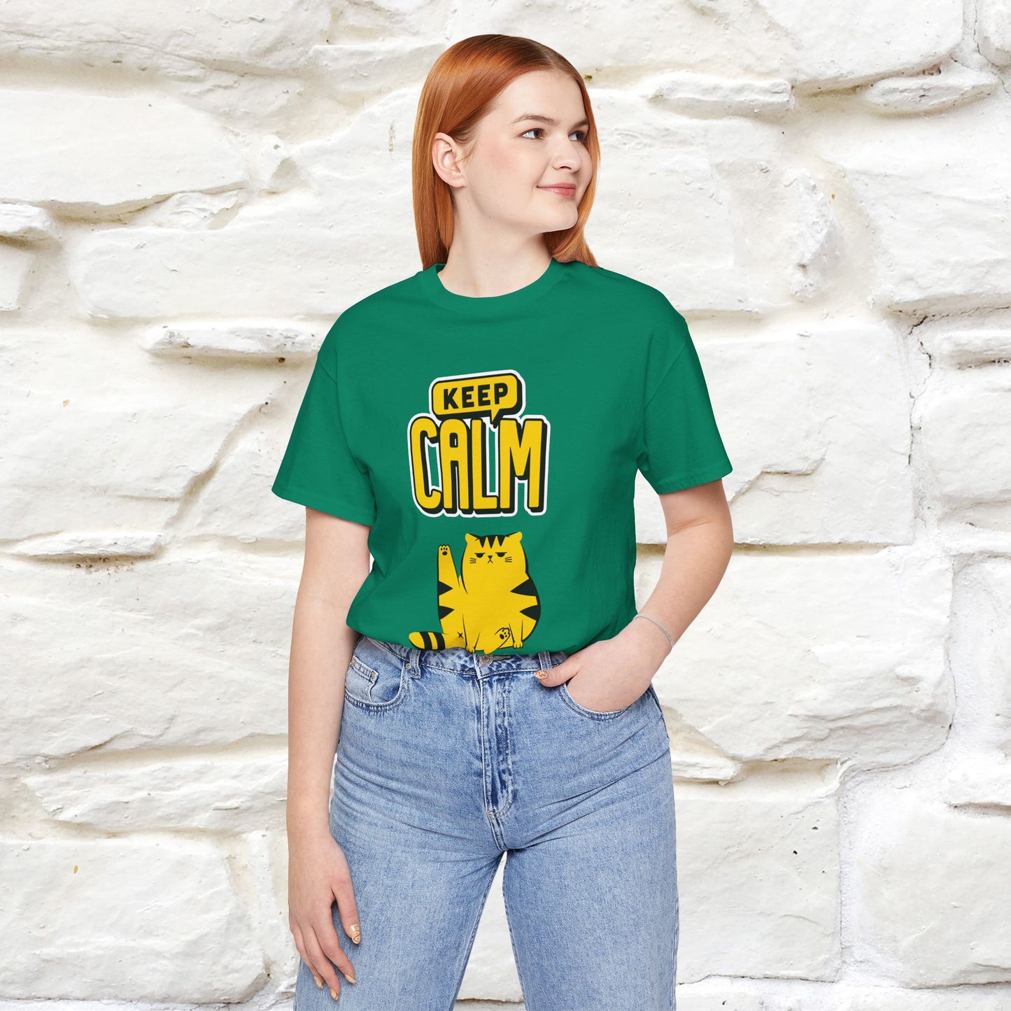"Keep..."  | Cat T-Shirt  | Nunu&Miao Studio