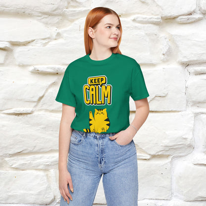 "Keep..."  | Cat T-Shirt  | Nunu&Miao Studio
